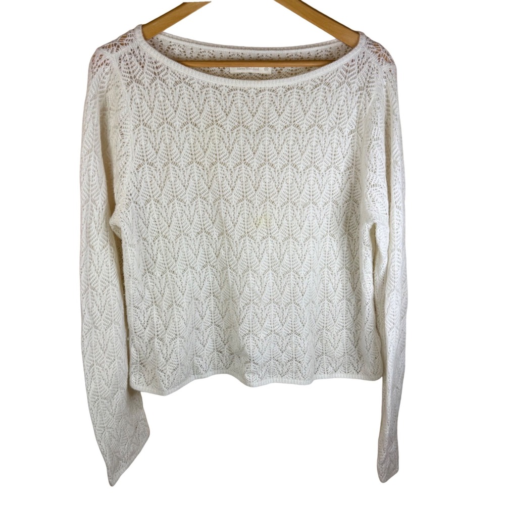 Abercrombie & Fitch White Sweater